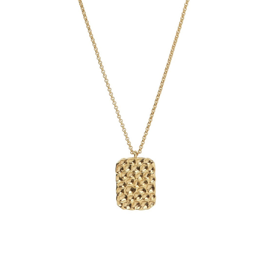 Cora square necklace - Gold
