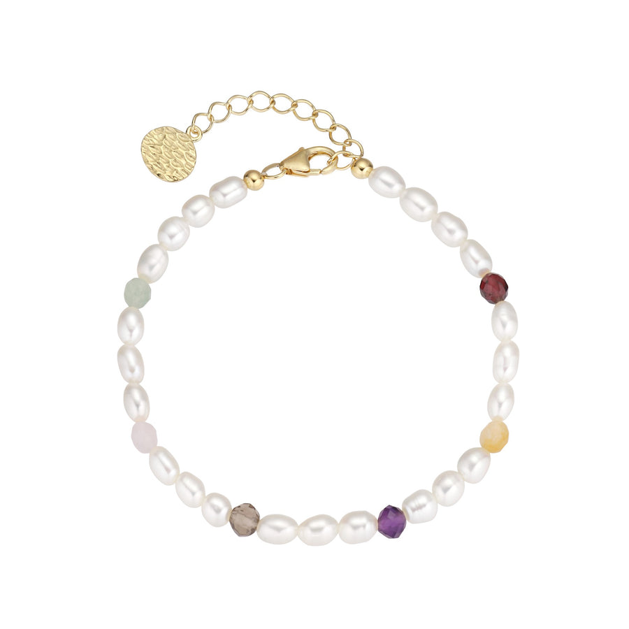 Nature pearl bracelet  - Gold