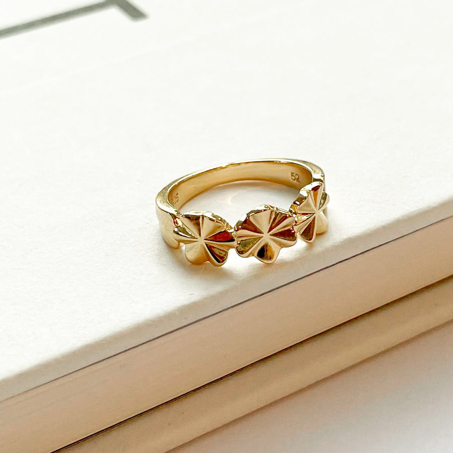Lotus leaf ring - Gold