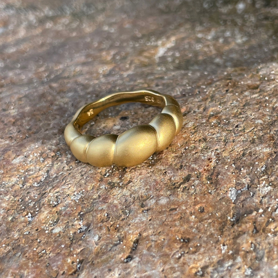 More seashell ring - Gold