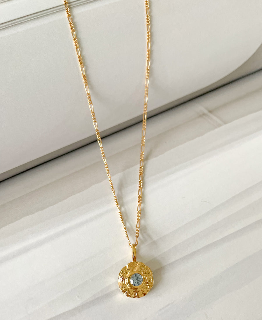 Nature color necklace - Gold